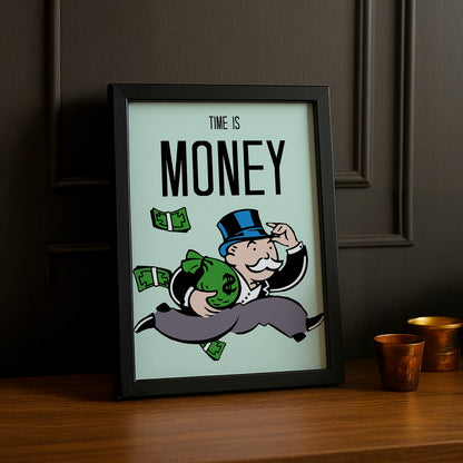 Monopoly Times is Money - Cadre photo