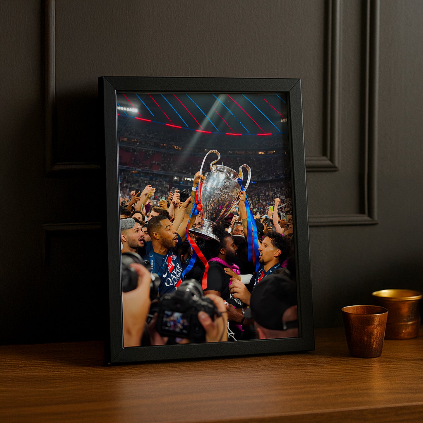 Cadre photo PSG célébration