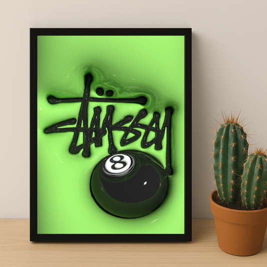 Cadre photo Stüssy - 3D Vert