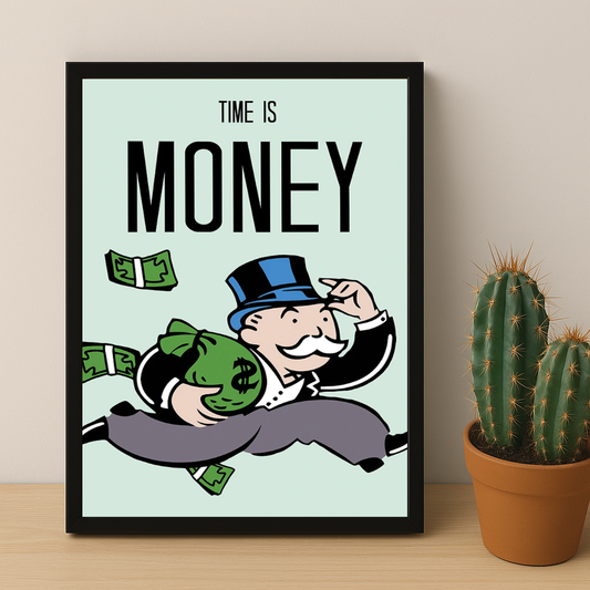 Monopoly Times is Money - Cadre photo