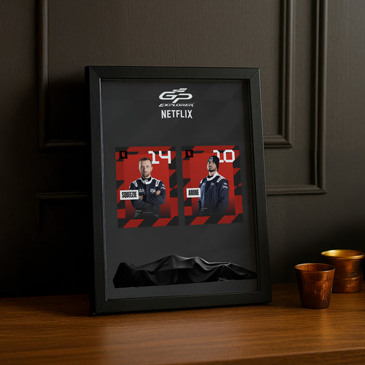 Cadre Photo GP Explorer Squeezie x AmineMaTue Netflix