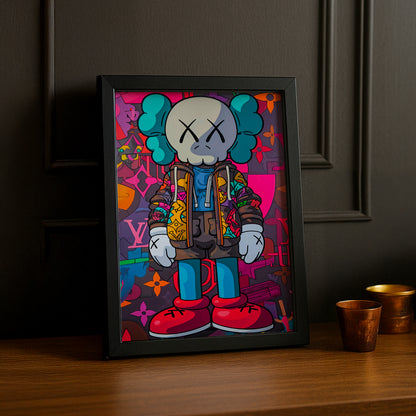 Cadre photo Kaws Louis Vuitton