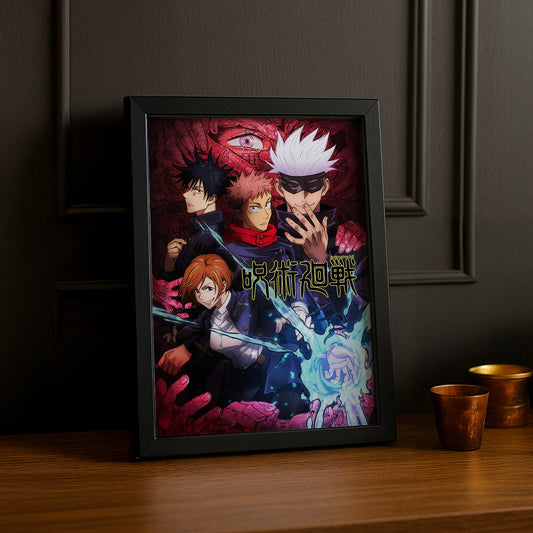 Cadre Photo Jujutsu Kaisen - Mahito Key Art