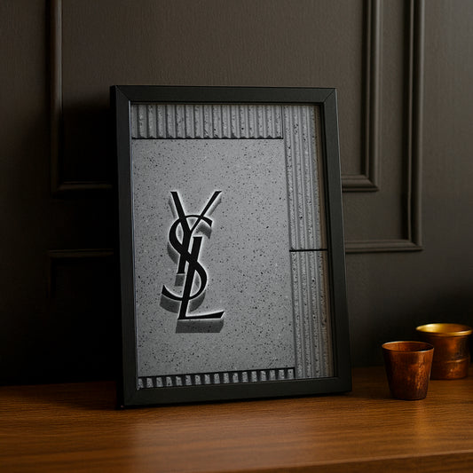 Cadre photo Yves Saint Laurent - Devanture grise