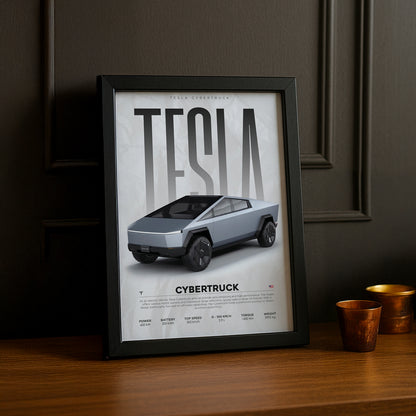 Cadre photo Tesla Cybertruck