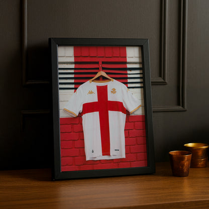 Poster Maillot Football - Genoa Kit 25-26