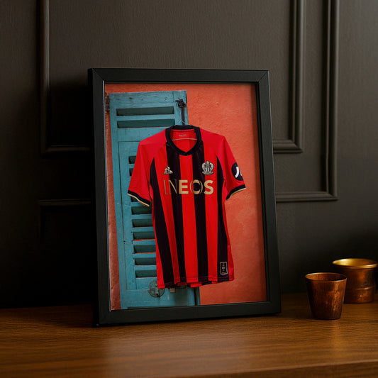 Cadre photo - Maillot OGC Nice 2026