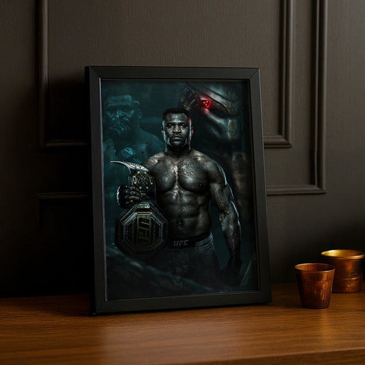 Francis Ngannou PFL-Fotorahmen 