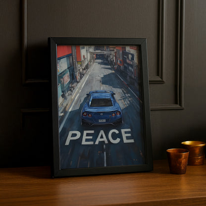 Nissan GT-R - Poster