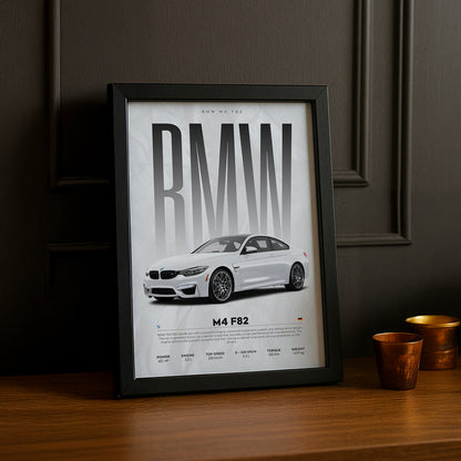 Cadre photo BMW M4 F82