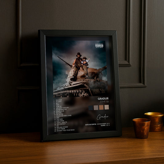 Cadre Photo Album - Gradur Zone 59