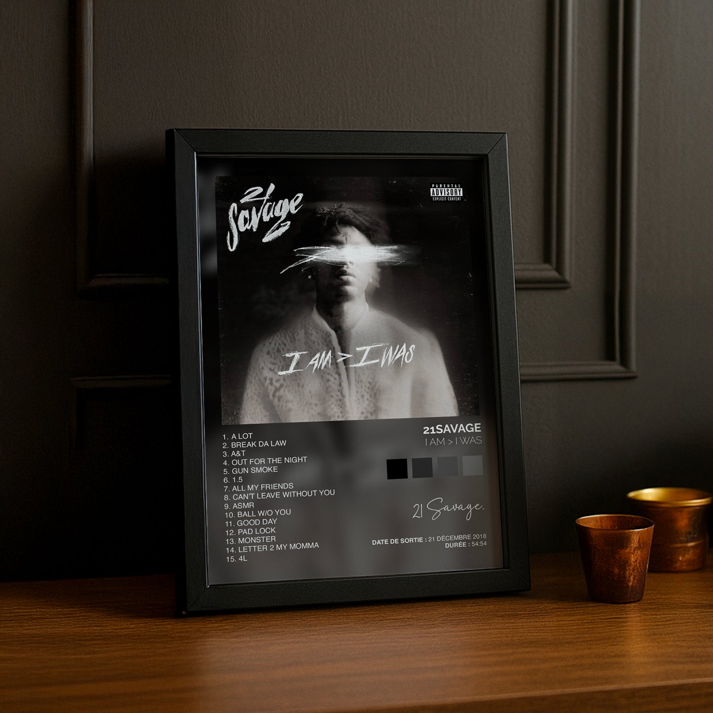 Poster 21Savage - Album I Am > I Was