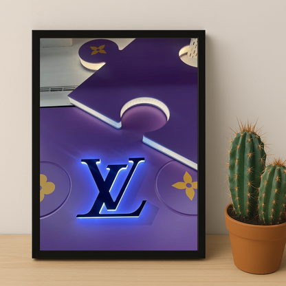 Cadre photo Louis Vuitton Puzzle