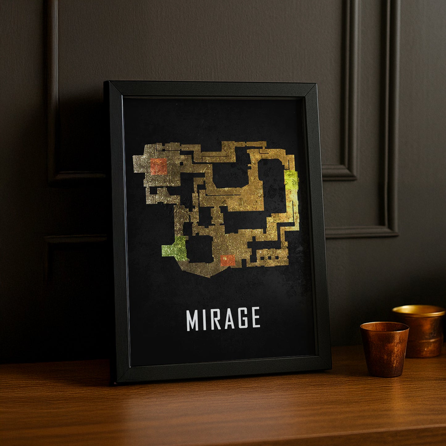 Cadre Photo Counter Strike - Map Mirage