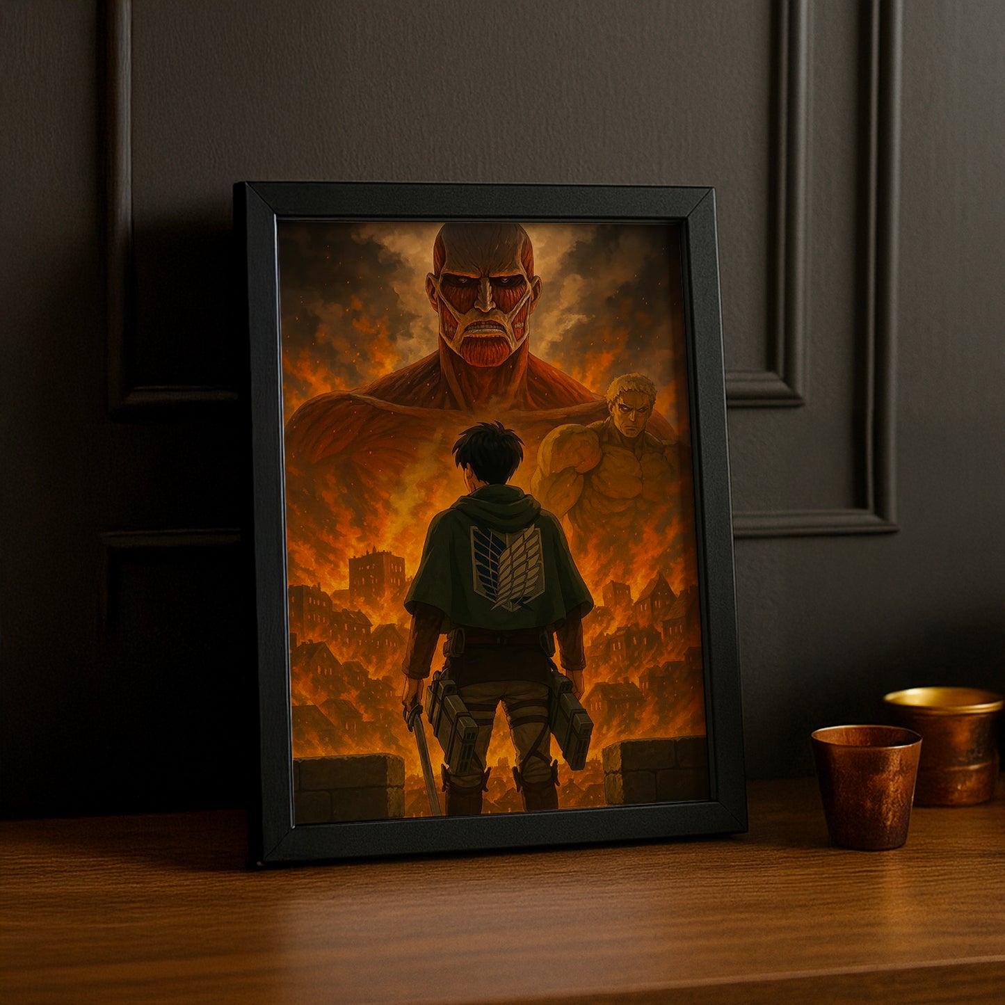 Cadre Photo SNK - Livaï Ackerman