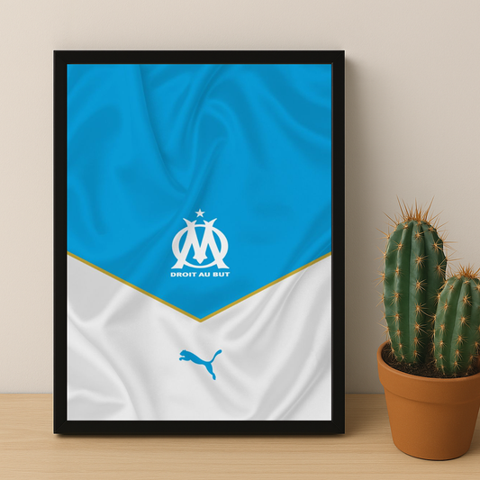 Olympique de Marseille Maillot Puma - Poster