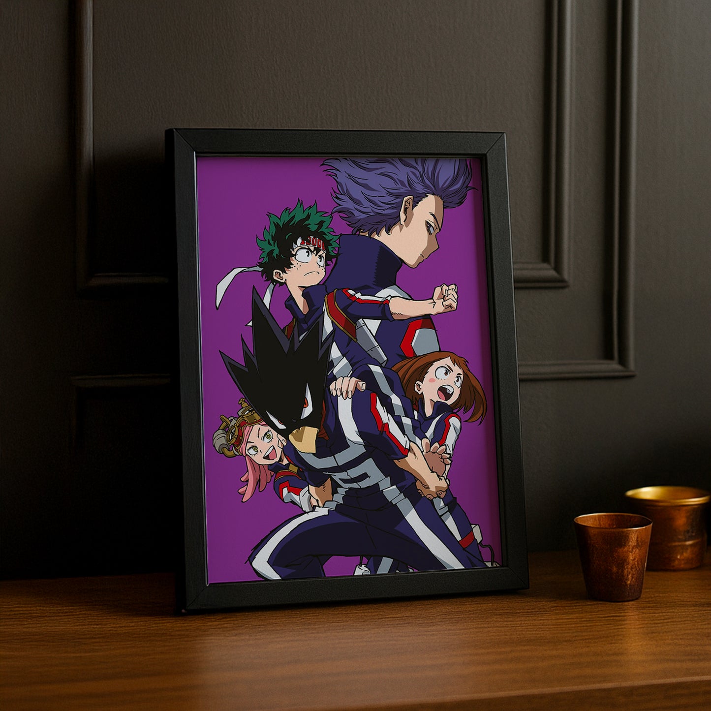 Cadre Photo My Hero Academia - Purple