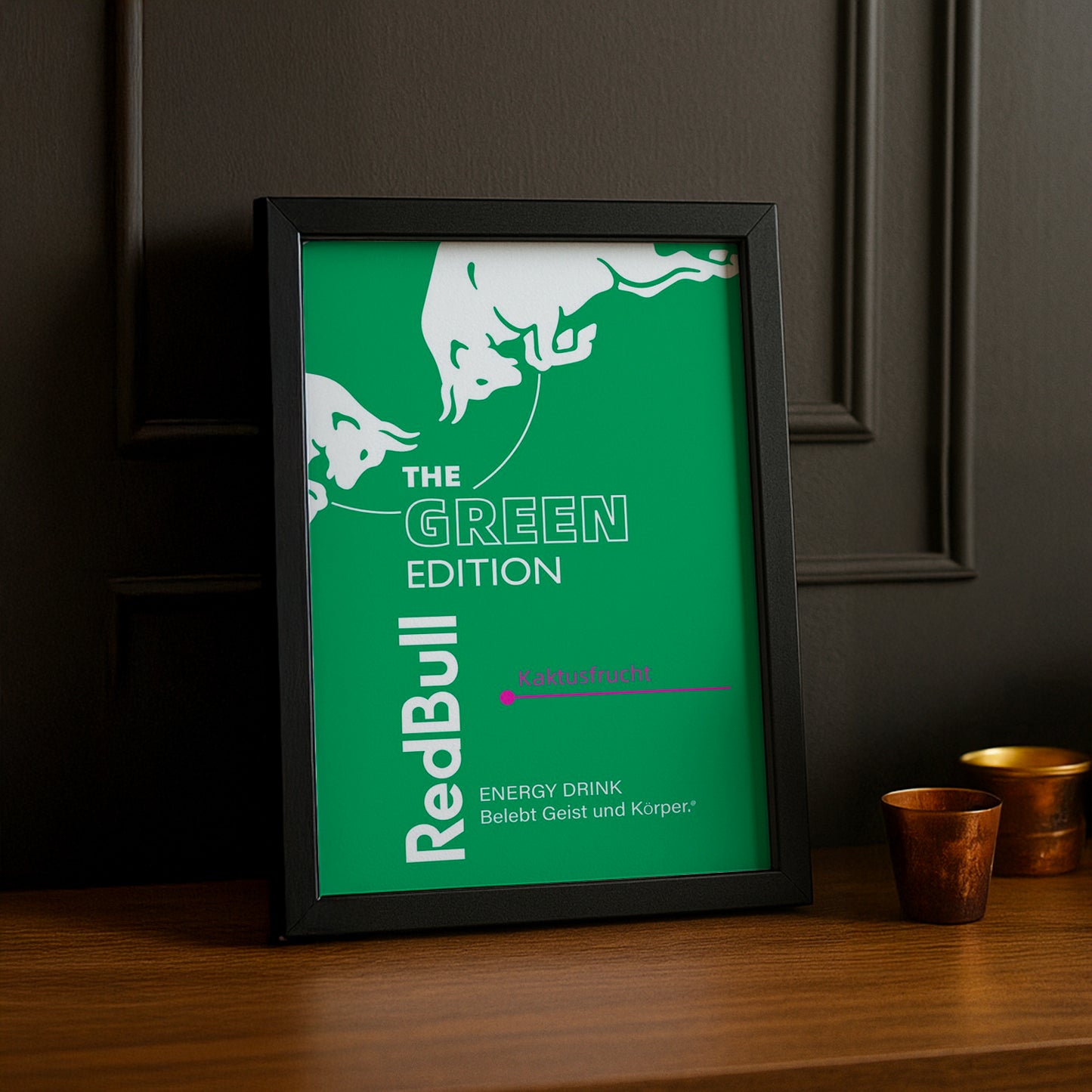 Cadre Photo Redbull - Fruit du dragon