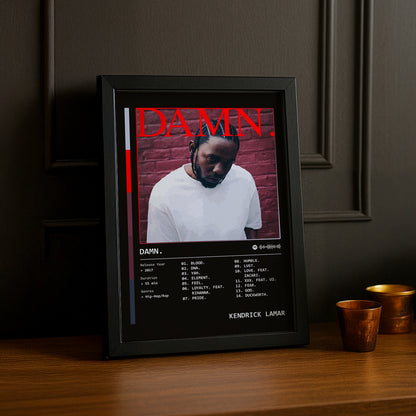 Cadre photo Kendrick Lamar Damn