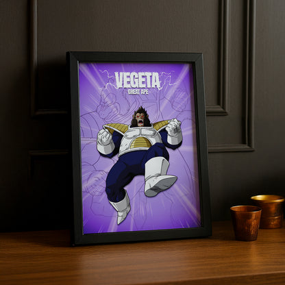 Poster Dragon Ball Z - Vegeta Great Ape