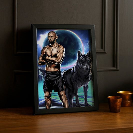 Poster UFC - Khamzat Chimaev Borz