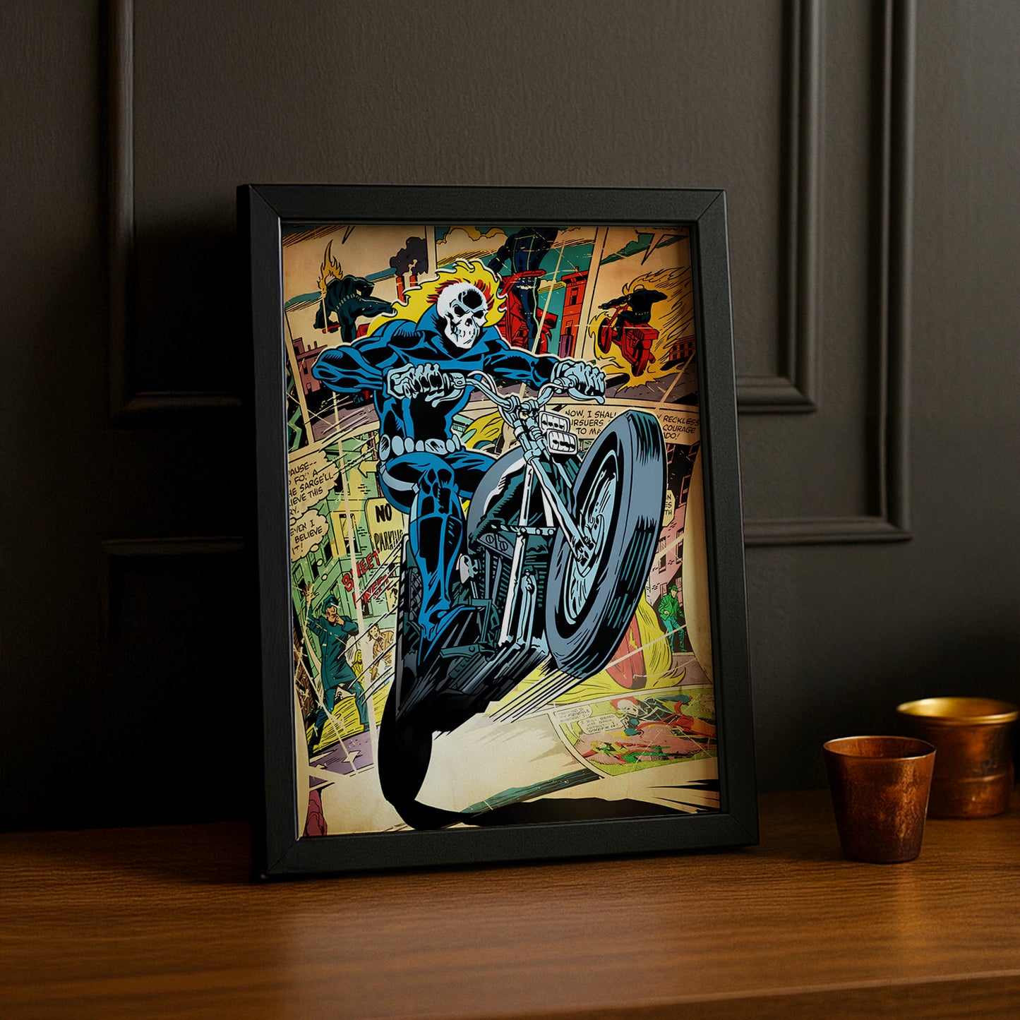 Cadre photo Ghost Rider Marvel