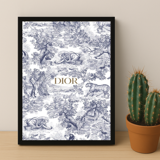 Cadre photo Dior Tapisserie