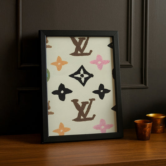 Cadre photo Louis Vuitton multi-couleurs