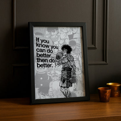 Cadre Photo Hajime no Ippo - If you can do better..