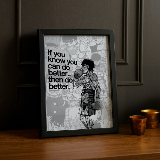 Cadre Photo Hajime no Ippo - If you can do better..