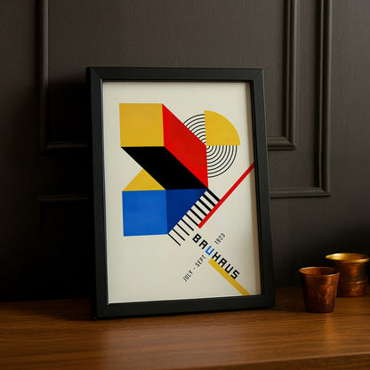 Cadre photo Bauhaus July - Sept 1923