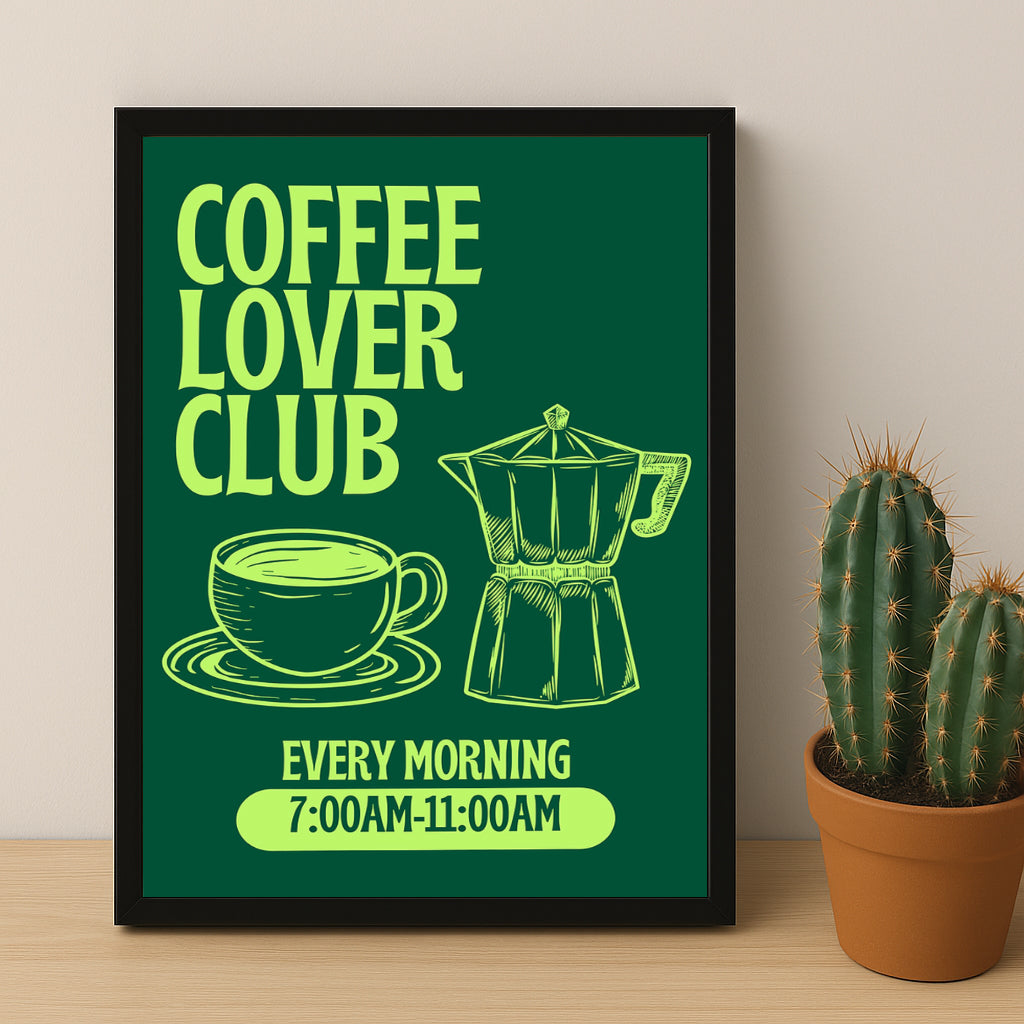 Cadre photo Coffee Lover - Every Morning