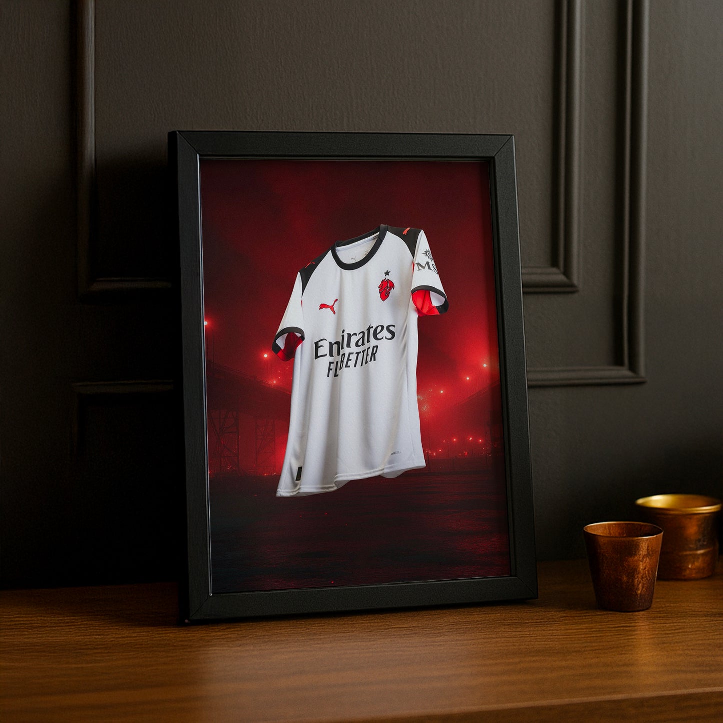 Poster Maillot Football - AC Milan Extérieur 25-26