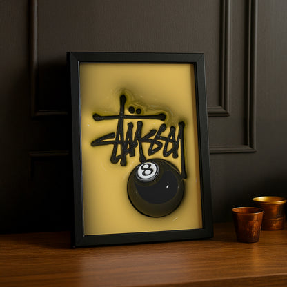 Cadre photo Stüssy - 3D Orange