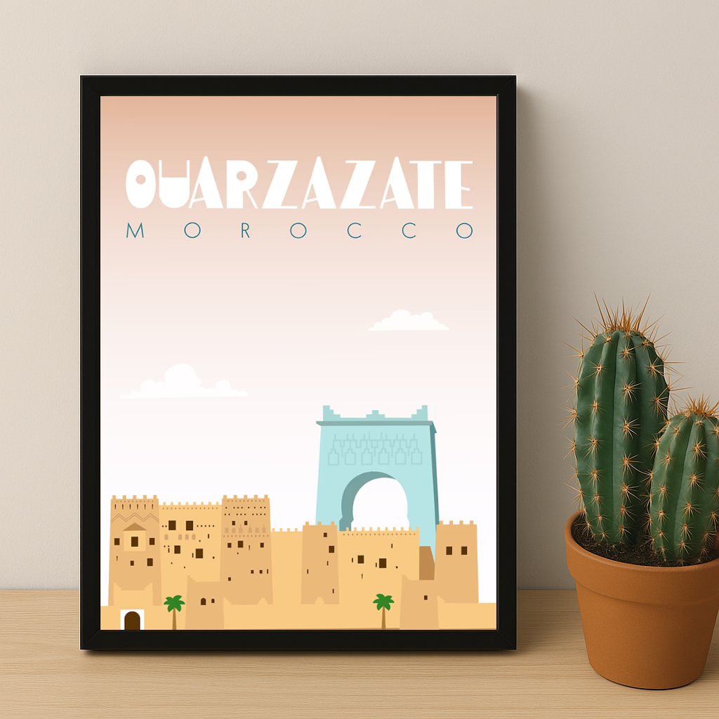 Ouarzazate Maroc - Cadre photo