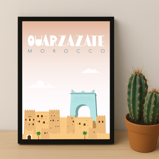 Ouarzazate Maroc - Cadre photo