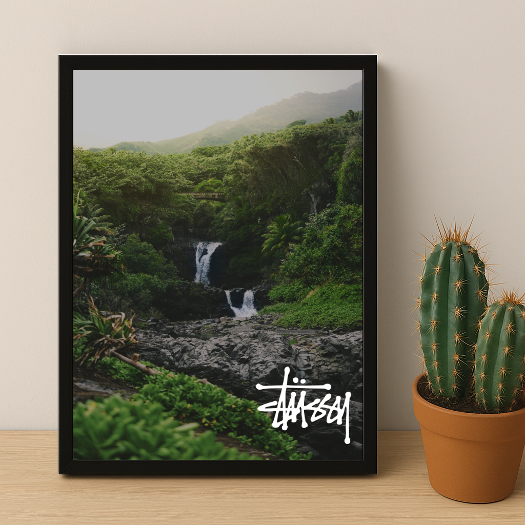 Cadre photo Stüssy - Natural