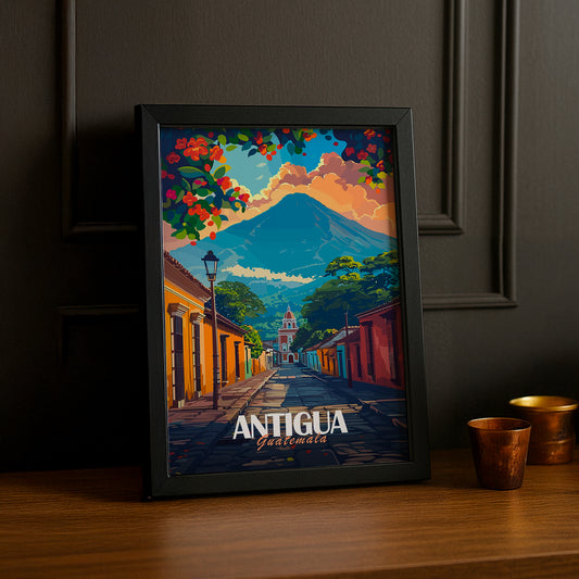Cadre photo Antigua Guatemala