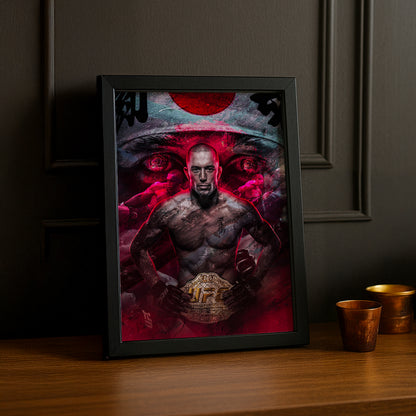 Cadre photo UFC - Georges Saint Pierre