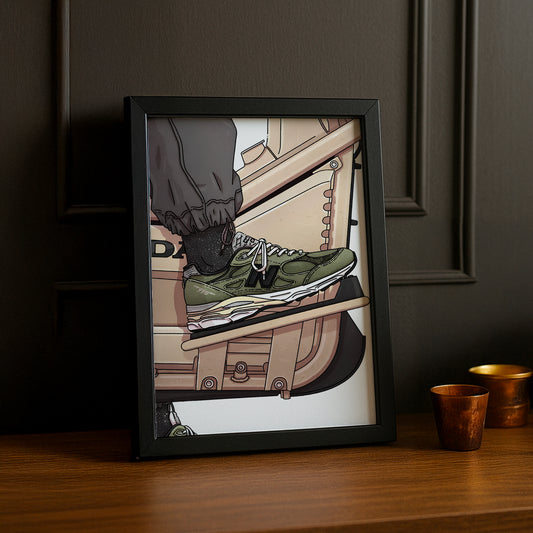 Cadre photo New Balance - Sneakers Honda