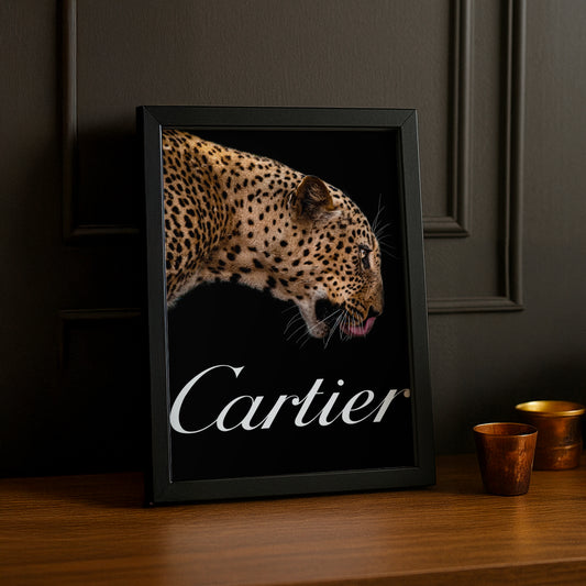Cadre photo Cartier Tigre