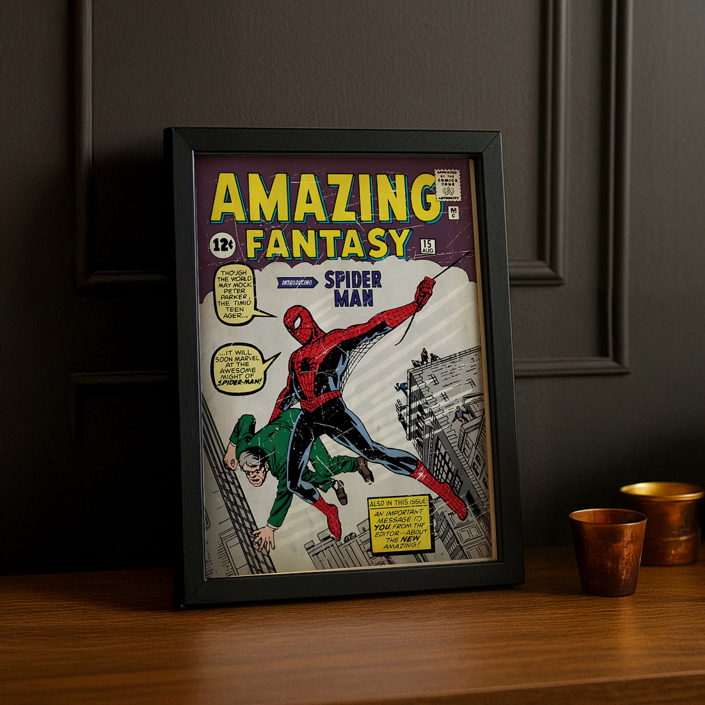 Cadre photo Spider-man Marvel