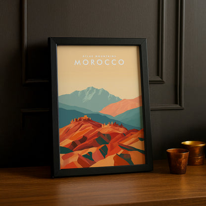 Atlas Mountains Maroc - Poster