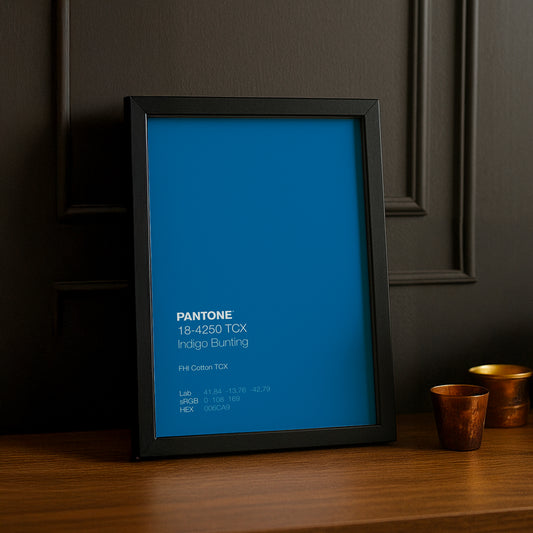 Cadre Photo Pantone - Indigo Bunting