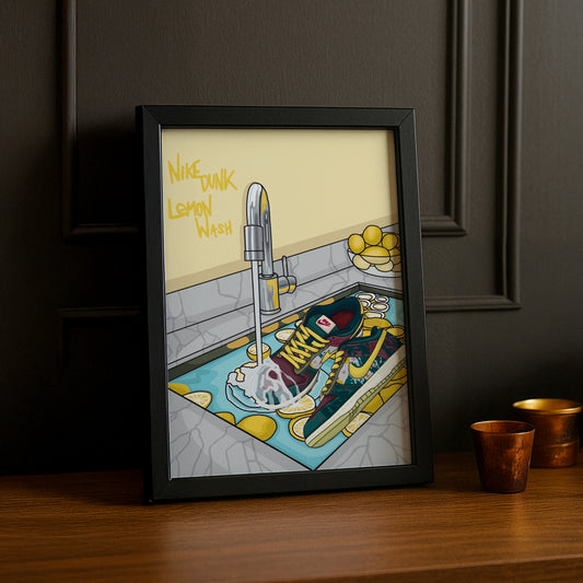 Cadre Photo Nike - Lemon Wash