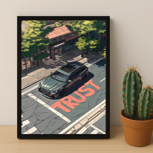 Audi RS6 - Poster