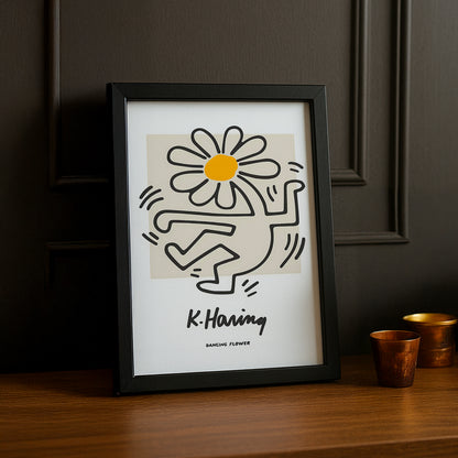 Cadre photo Keith Haring