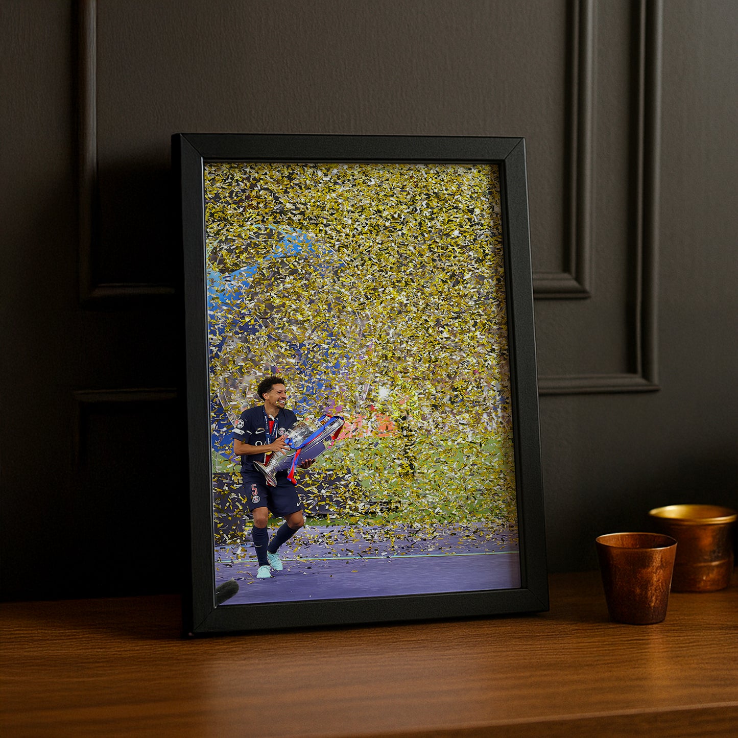 Cadre photo Marquinhos Champions League