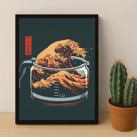 Cadre photo Coffee Lover - Coffee Wave
