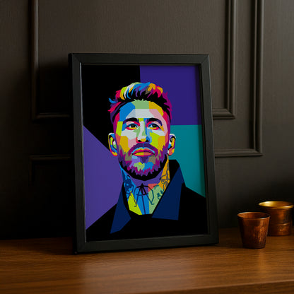 Cadre Photo Footballeur - Sergio Ramos